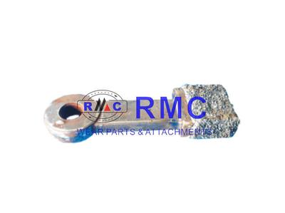 Crushed carbide overlay wear parts