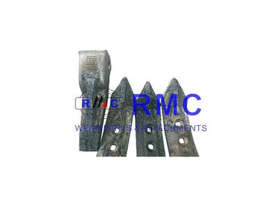 Crushed carbide overlay wear parts